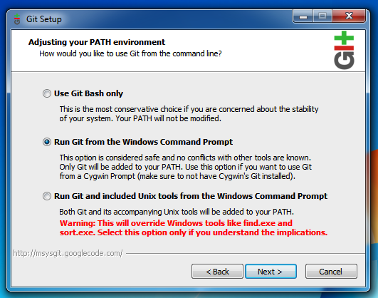 download git for windows command line